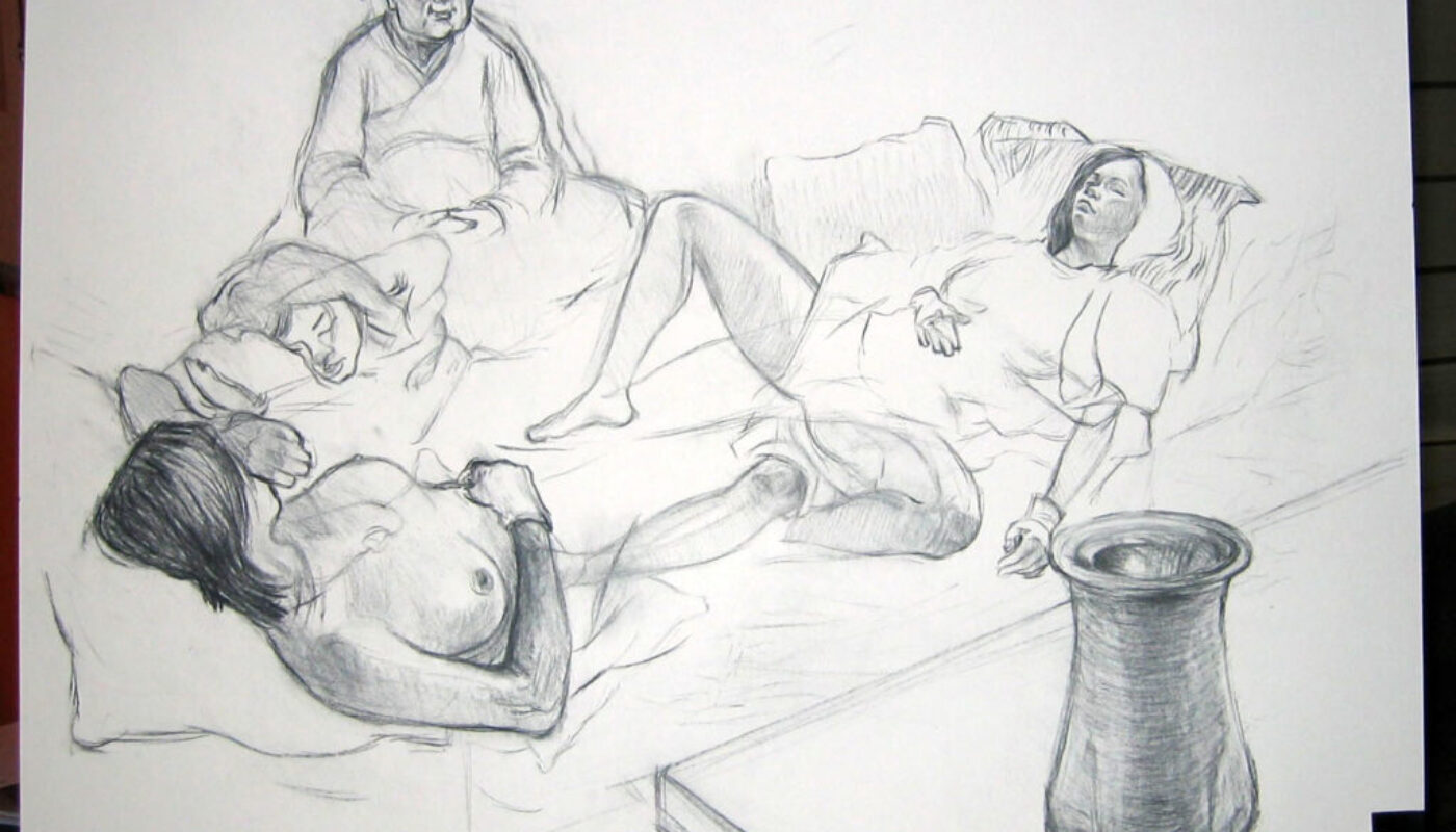 C.2 Jo drawing 1 -06, NYC, 2006