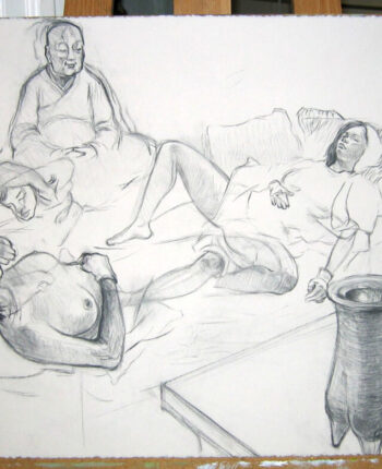 C.2 Jo drawing 1 -06, NYC, 2006